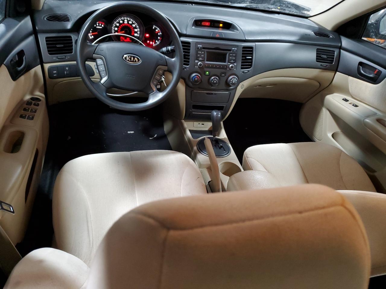 2010 KIA Optima VIN KNAGG4A83A5392155 Copart auction photo, front end damage thumbnail 8