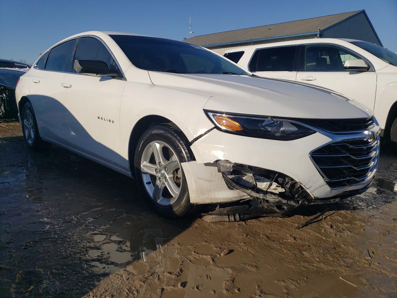 2019 Chevrolet Malibu VIN 1G1ZB5ST8KF186787 Copart auction photo, rear end / front end damage thumbnail 4