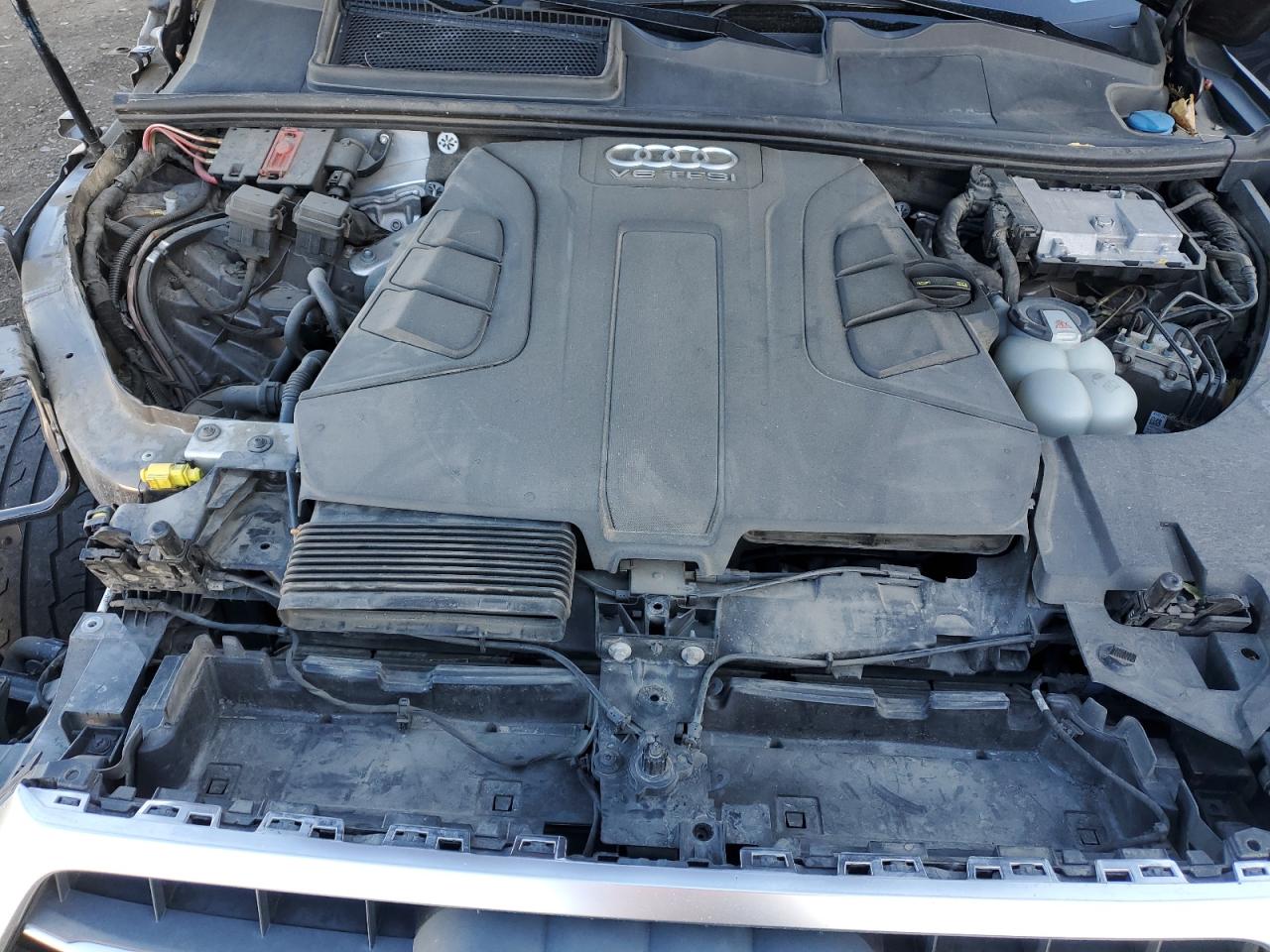 2017 Audi Q7 VIN WA1VAAF7XHD054613 Copart auction photo, front end / side damage thumbnail 12