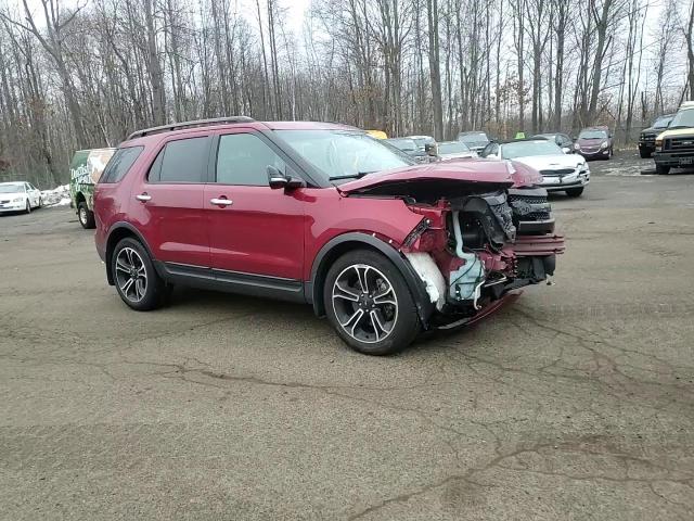 2014 Ford Explorer VIN 1FM5K8GT8EGC09124 Copart auction photo, front end / minor dent/scratches damage thumbnail 11