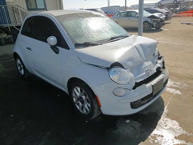 2017 Fiat 500 VIN 3C3CFFKR9HT700015 Copart auction photo, front end damage thumbnail 12