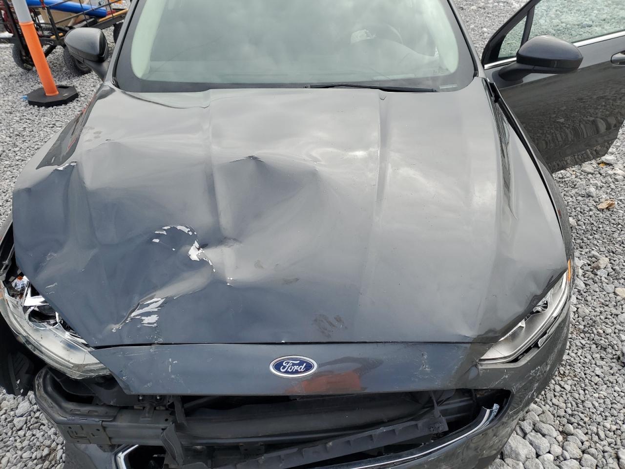 2019 Ford Fusion VIN 3FA6P0LU3KR282258 Copart auction photo, front end damage thumbnail 11
