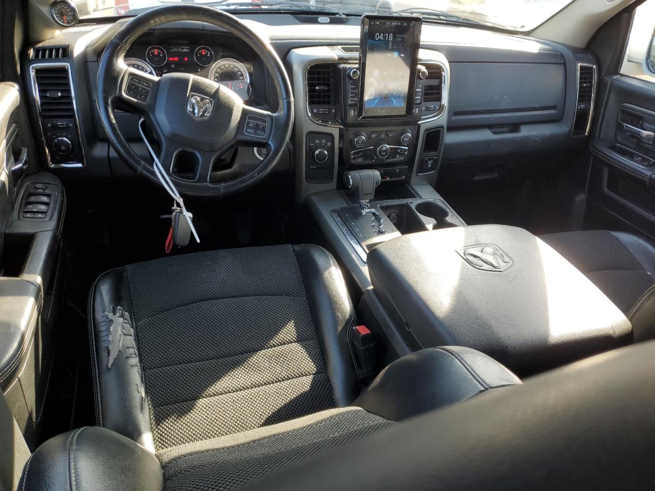 2013 RAM 1500 VIN 1C6RR7HT3DS553909 Copart auction photo, rear end / minor dent/scratches damage thumbnail 8
