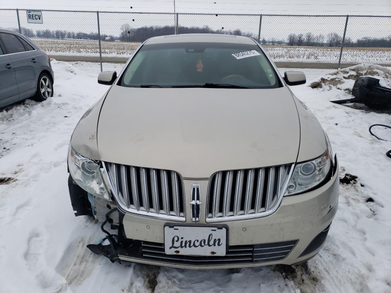 2009 Lincoln MKS VIN 1LNHM94R89G626559 Copart auction photo, front end / rear end damage thumbnail 5