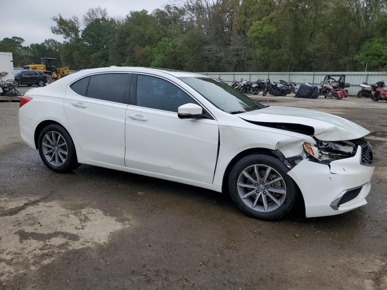 2018 Acura TLX VIN 19UUB1F50JA002462 Copart auction photo, front end damage thumbnail 4