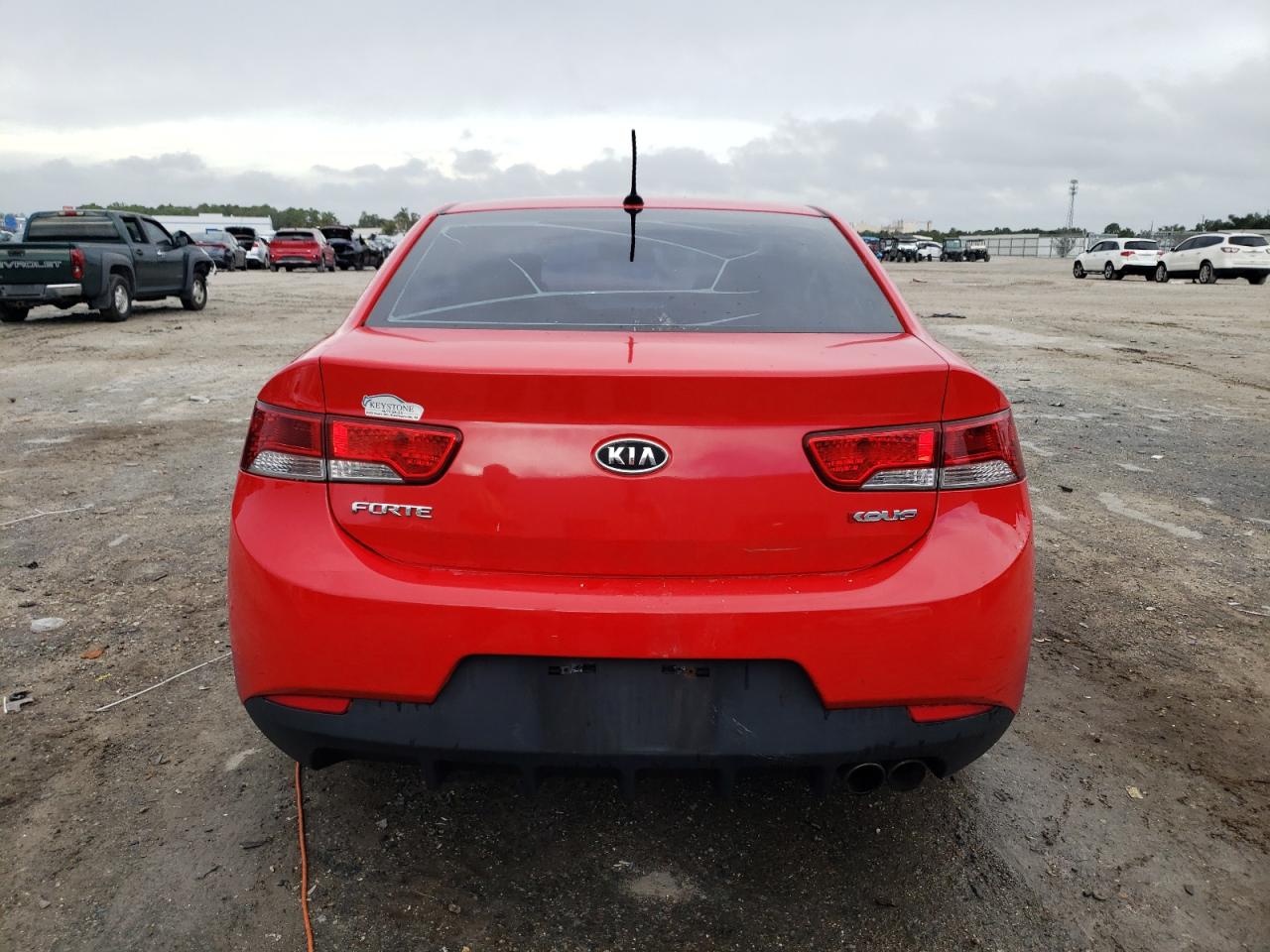 2010 KIA Forte VIN KNAFW6A32A5208595 Copart auction photo, front end damage thumbnail 6