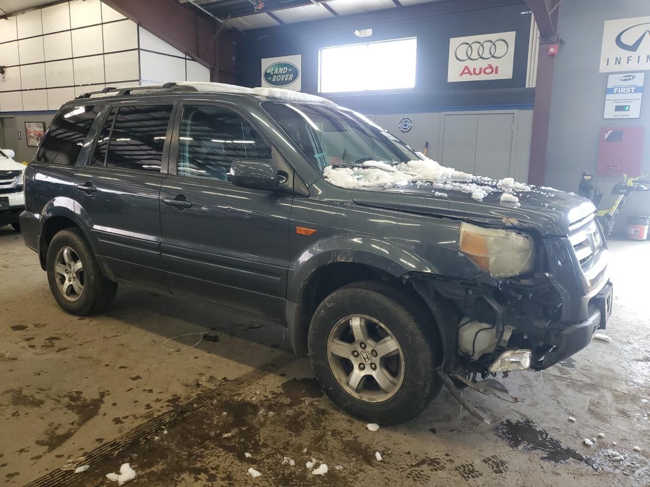 2006 Honda Pilot VIN 2HKYF18796H506205 Copart auction photo, front end / minor dent/scratches damage thumbnail 4