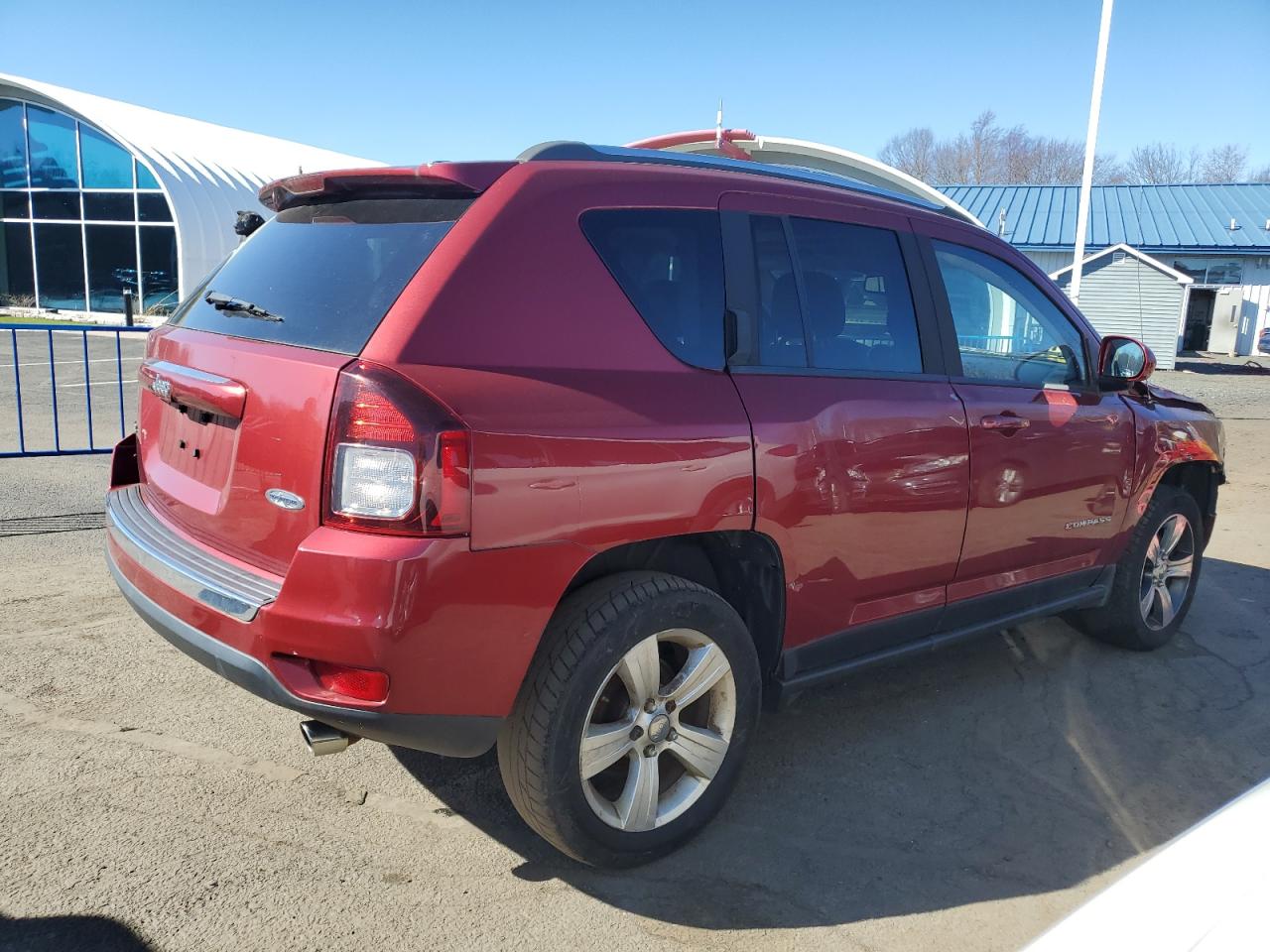 2016 Jeep Compass VIN 1C4NJDEB8GD572988 Copart auction photo, all over / mechanical damage thumbnail 3