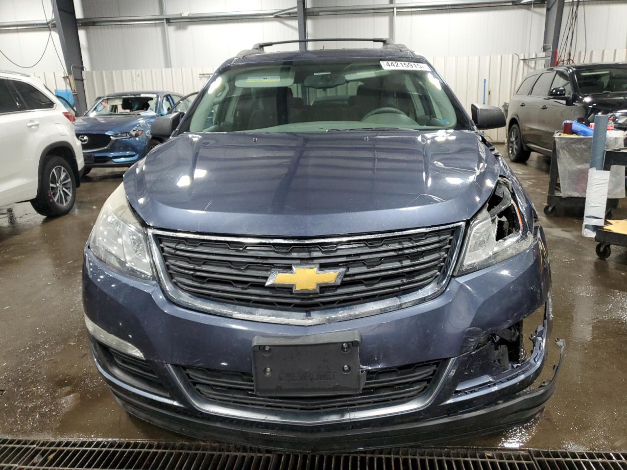 2013 Chevrolet Traverse VIN 1GNKRFED6DJ116260 Copart auction photo, rear end / front end damage thumbnail 5