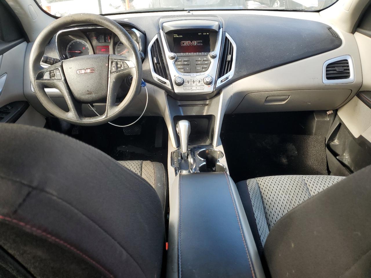 2013 GMC Terrain VIN 2GKALMEK9D6389543 Copart auction photo, front end / side damage thumbnail 8