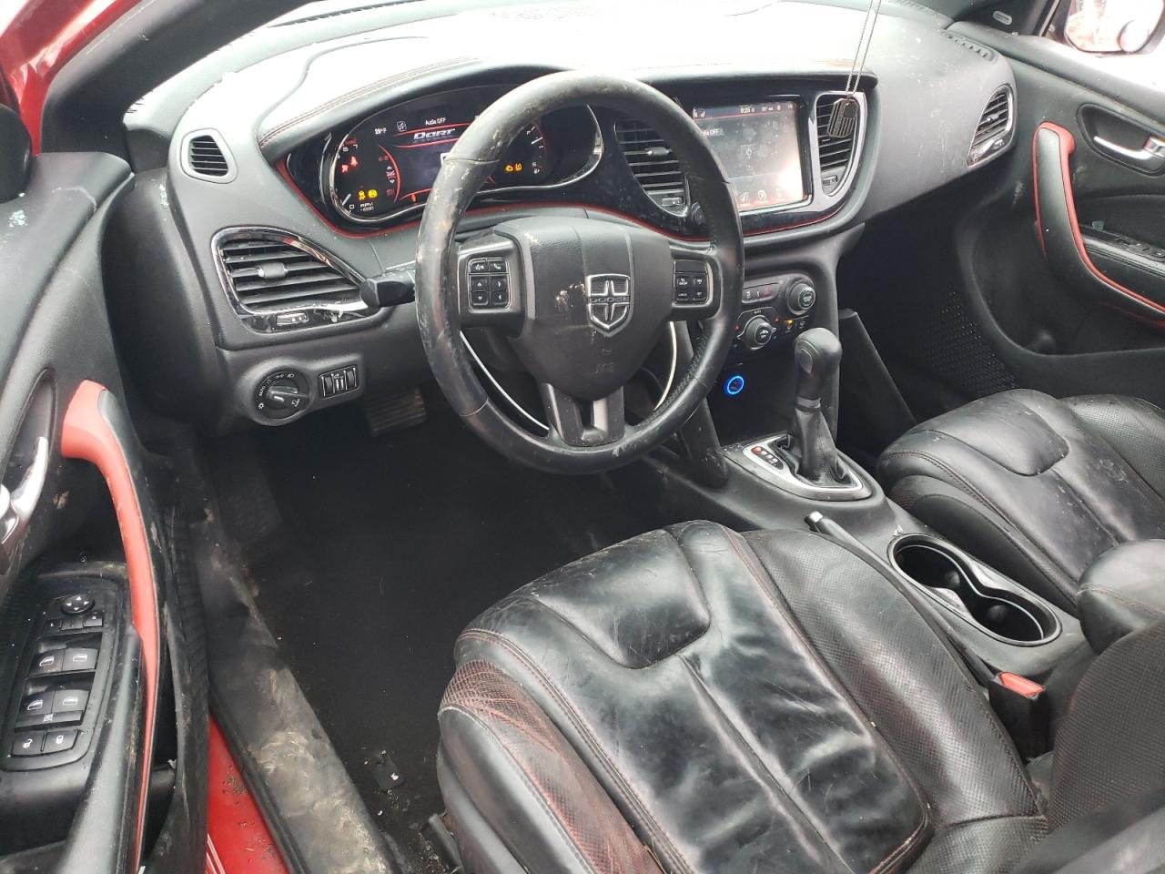 2013 Dodge Dart VIN 1C3CDFCB2DD325091 Copart auction photo, front end / side damage thumbnail 8