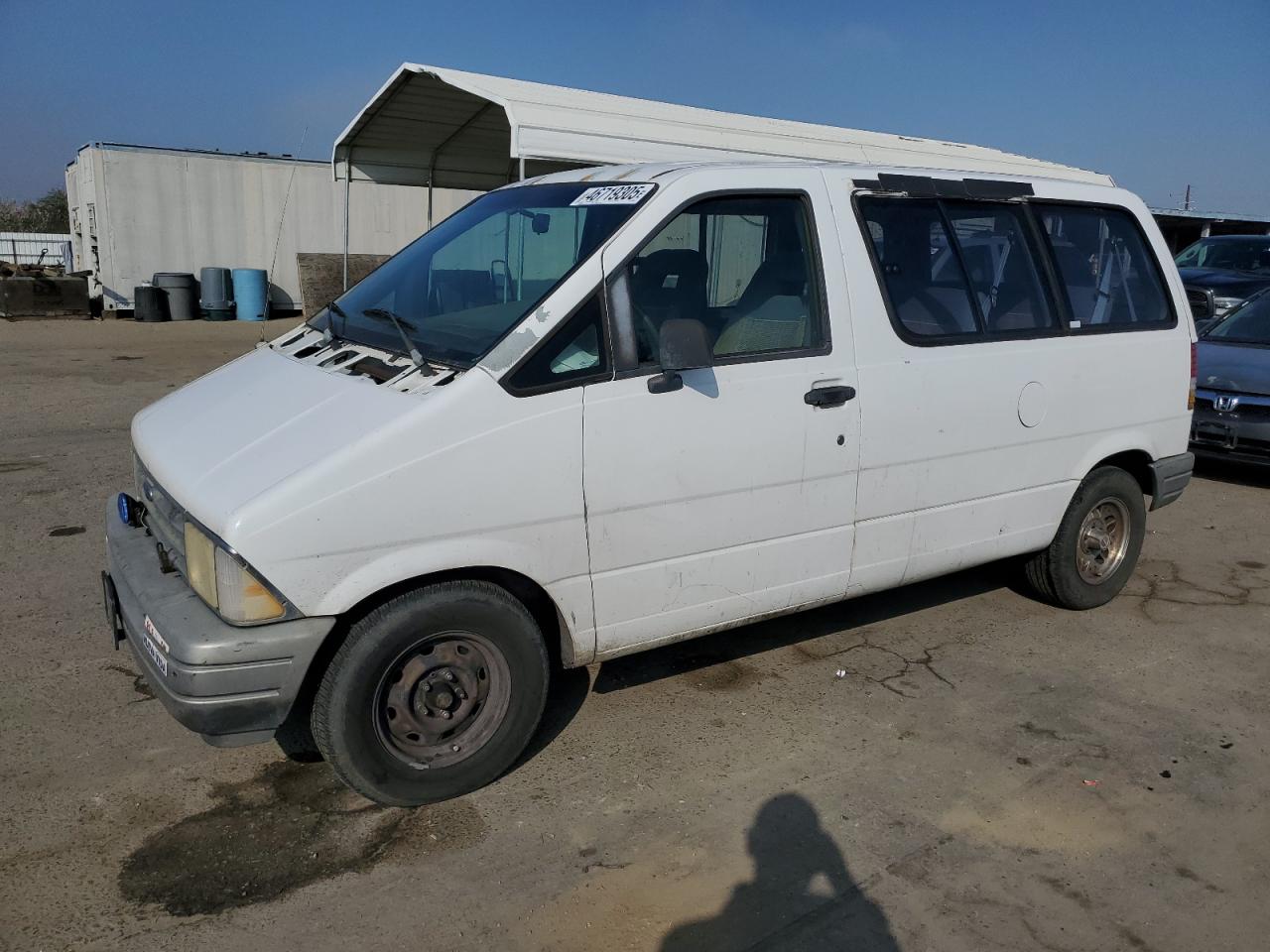 1995 Ford Aerostar VIN 1FMCA11U9SZA99994 - Copart auction photo