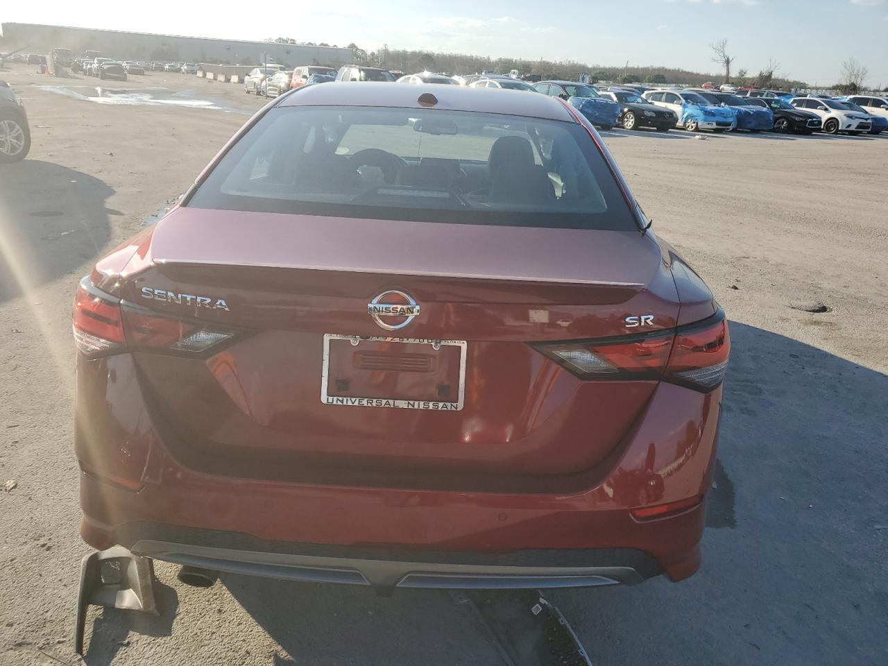 2021 Nissan Sentra VIN 3N1AB8DVXMY217962 Copart auction photo, front end damage thumbnail 6