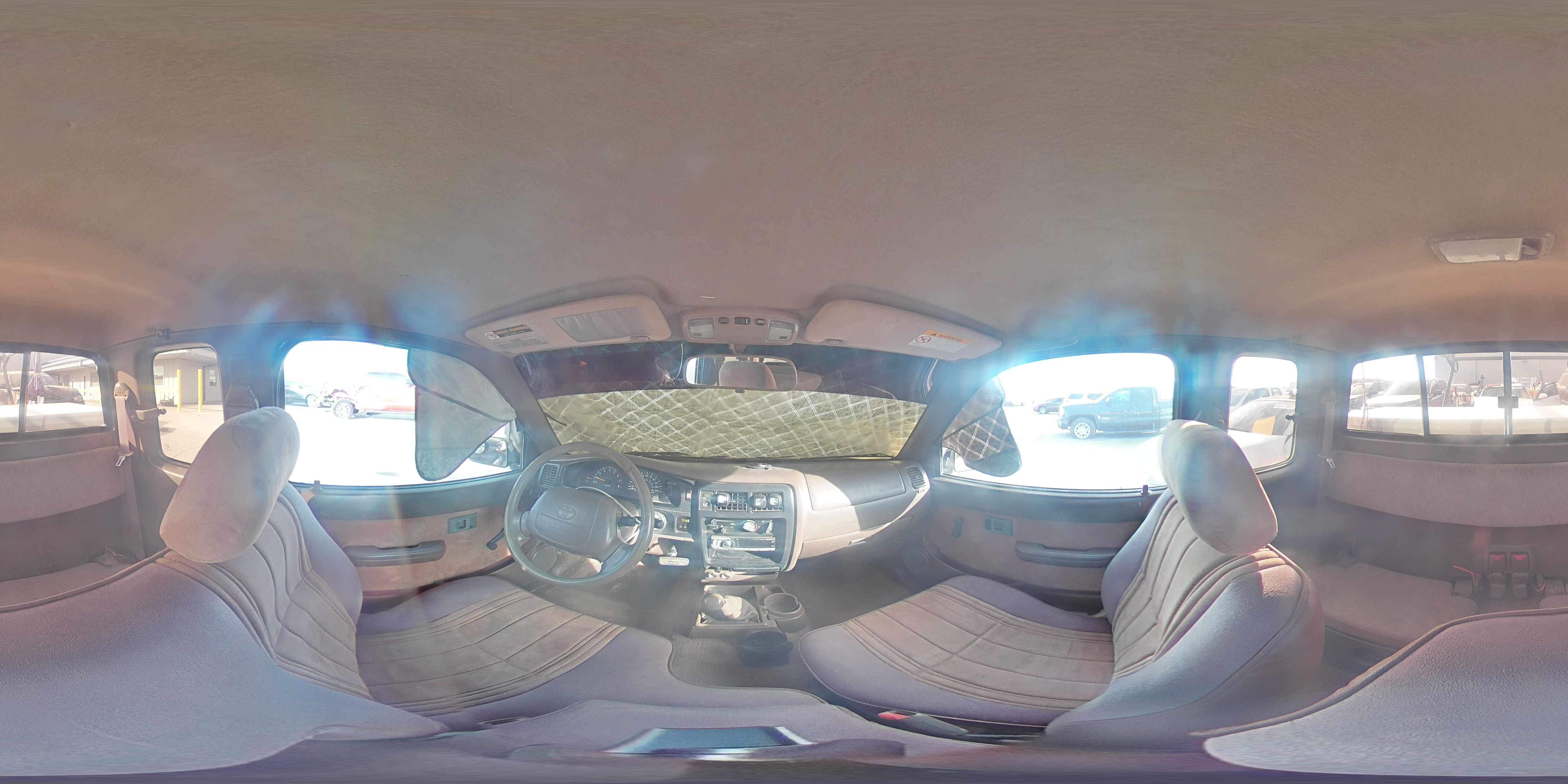 1998 Toyota Tacoma VIN 4TAVL52N4WZ021212 Copart auction photo, rear end damage thumbnail 12