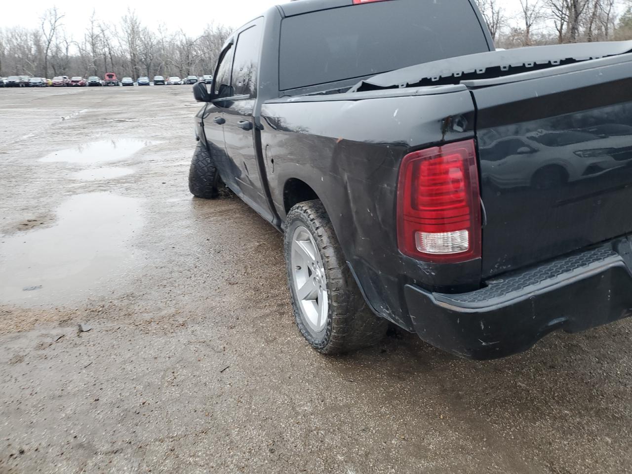 2014 RAM 1500 VIN 1C6RR7KT6ES142563 Copart auction photo, front end damage thumbnail 2