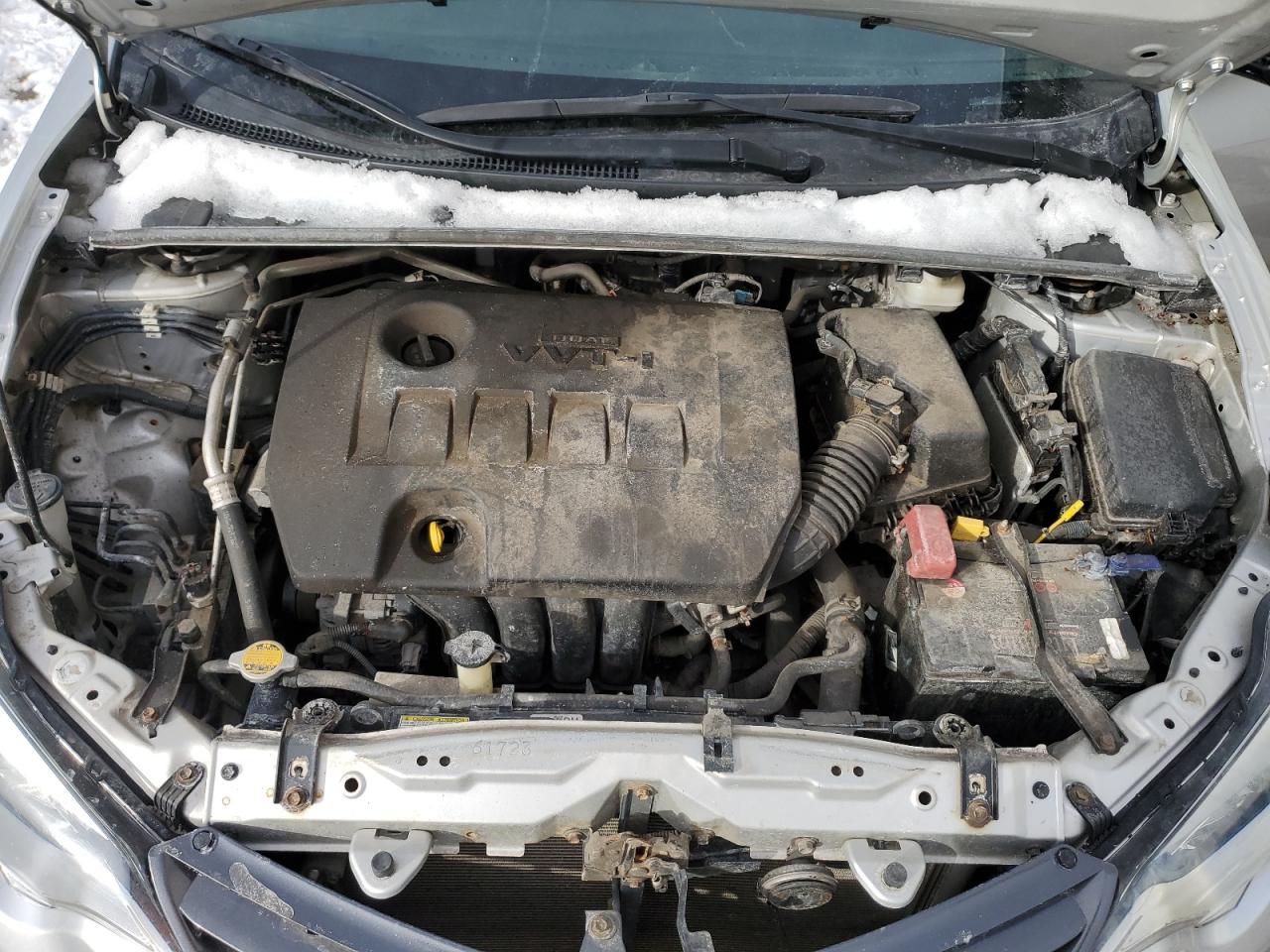 2015 Toyota Corolla VIN 2T1BURHE2FC481076 Copart auction photo, all over damage thumbnail 11