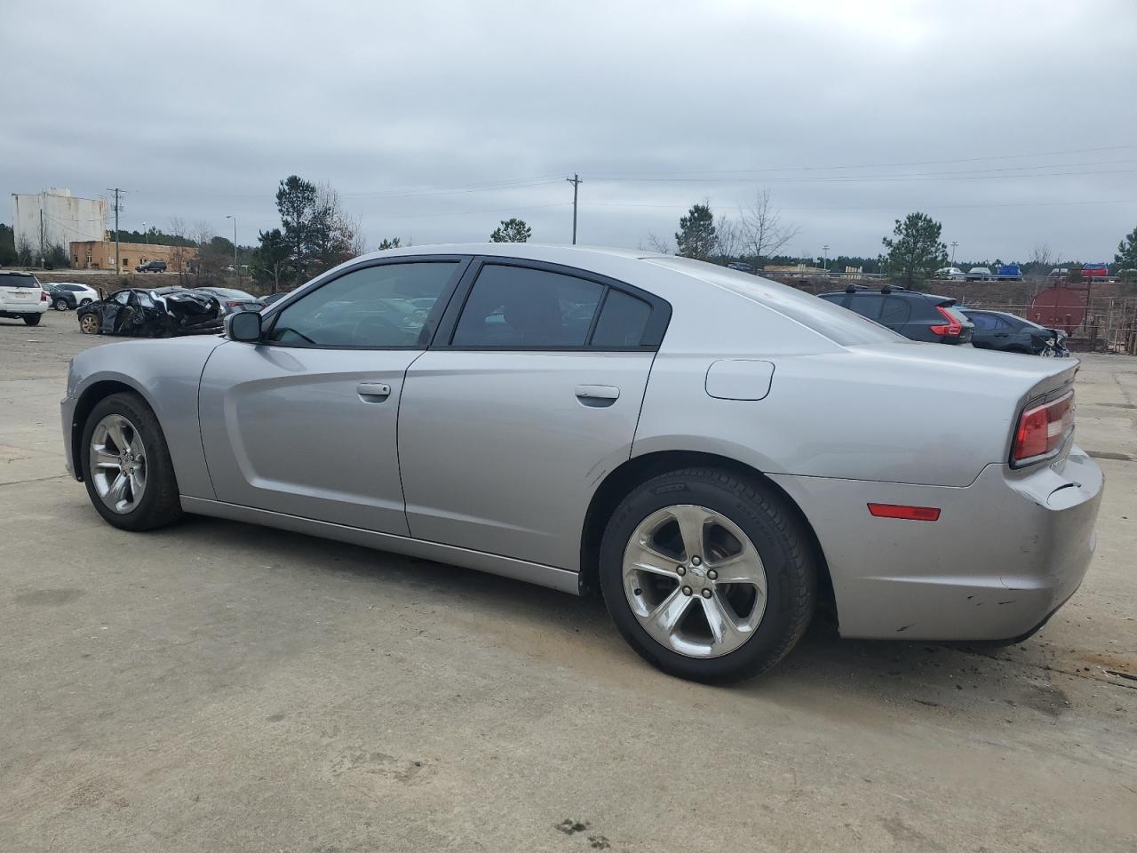 2013 Dodge Charger VIN 2C3CDXBG4DH734716 Copart auction photo, front end damage thumbnail 2