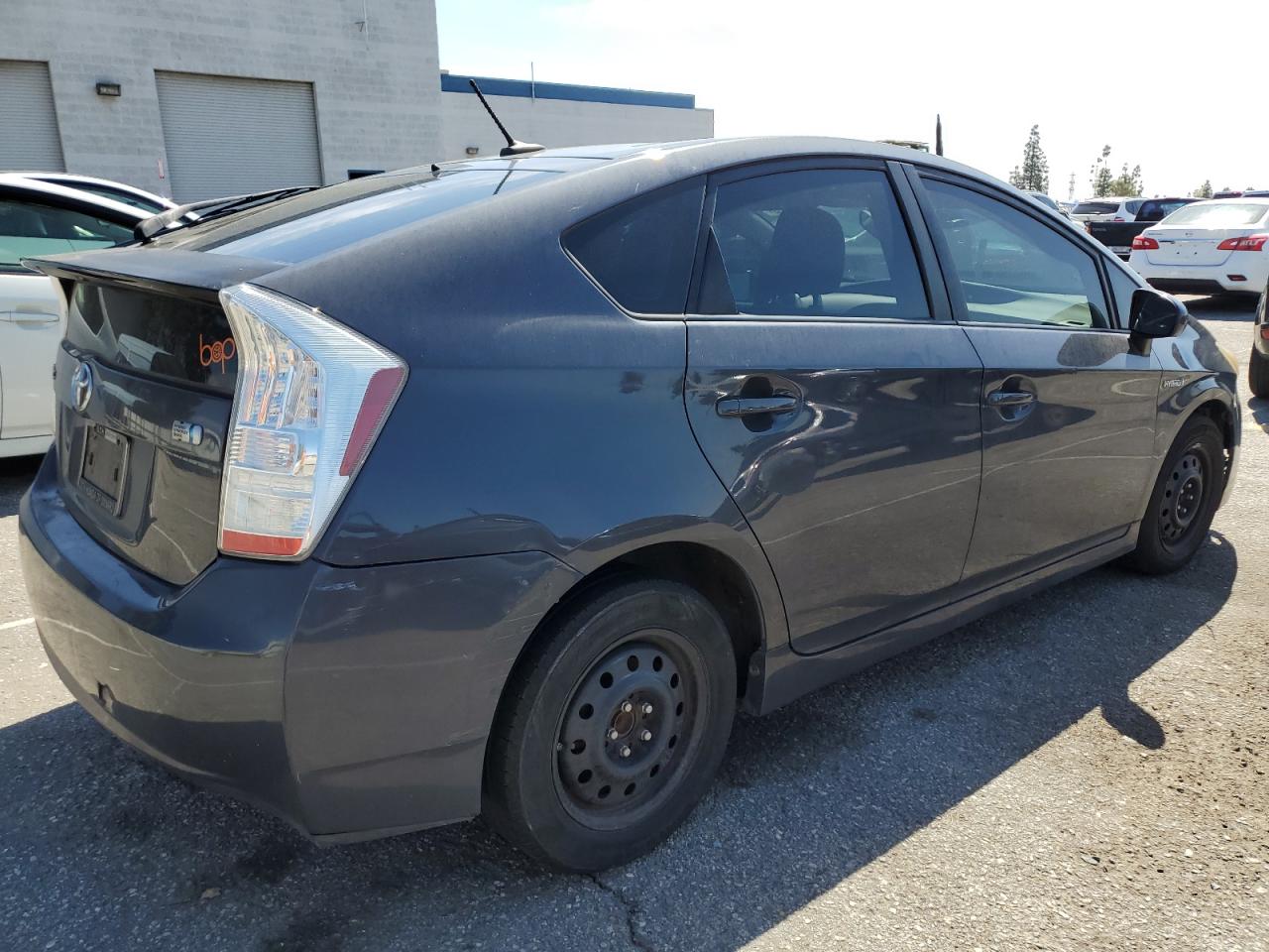 2010 Toyota Prius VIN JTDKN3DU3A5219029 Copart auction photo, front end / rear end damage thumbnail 3