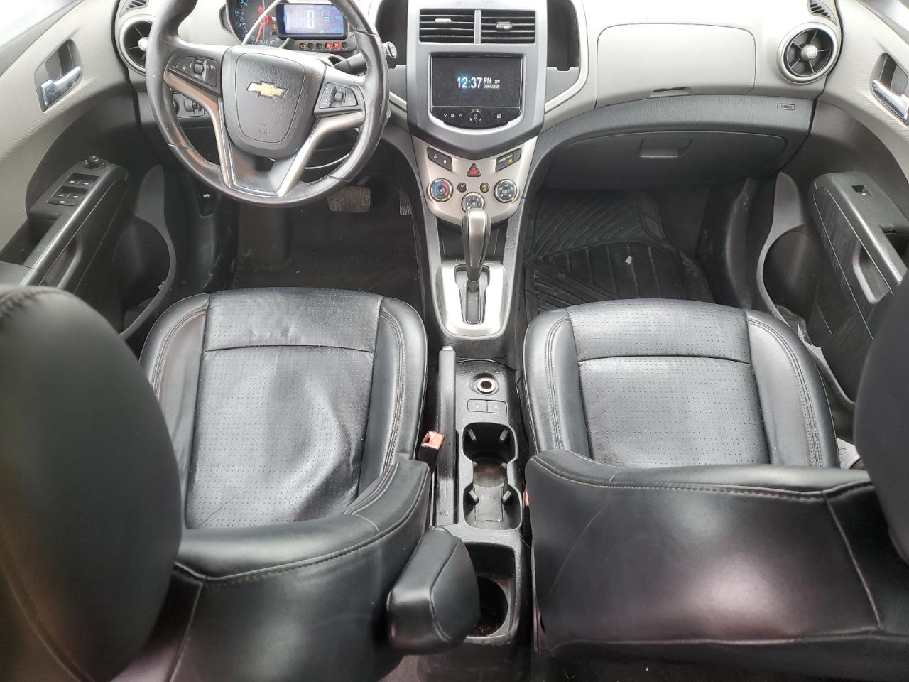 2013 Chevrolet Sonic VIN 1G1JE6SH0D4126362 Copart auction photo, side damage thumbnail 8