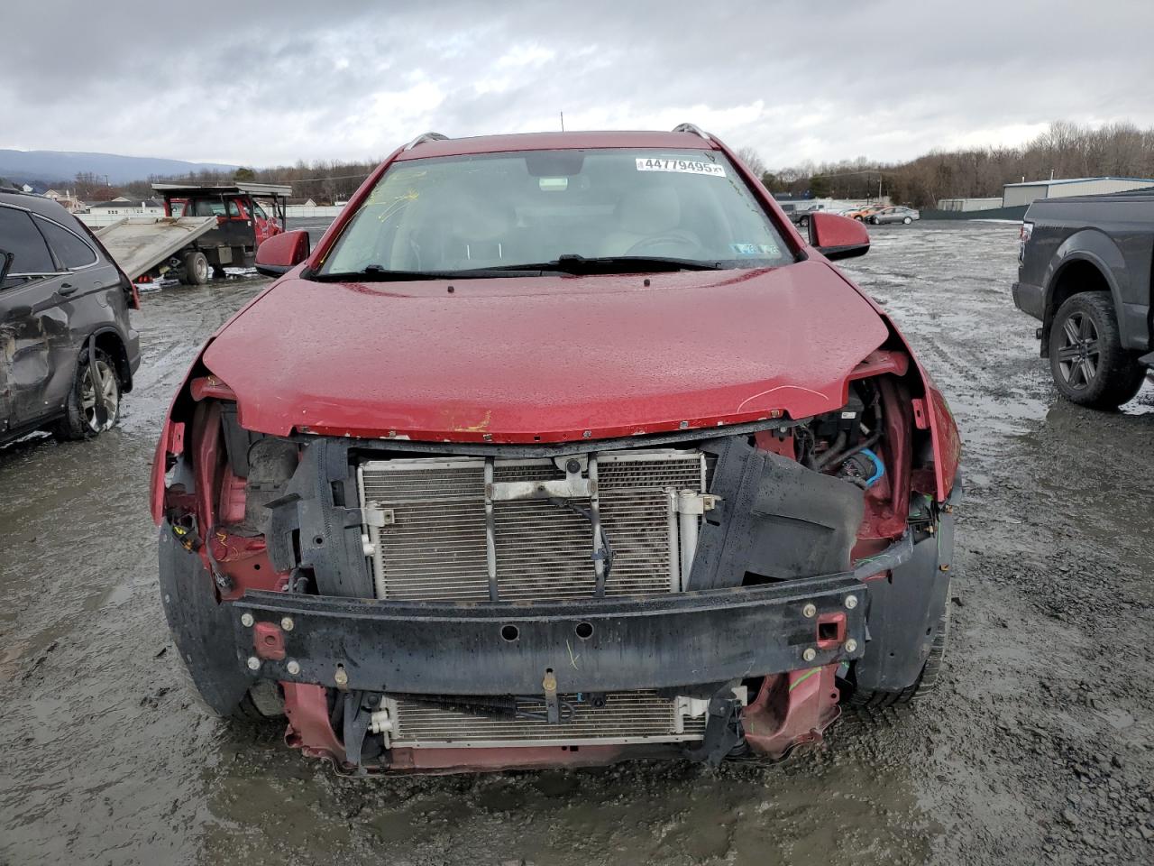 2011 Cadillac SRX VIN 3GYFNDEY0BS557627 Copart auction photo, front end damage thumbnail 5