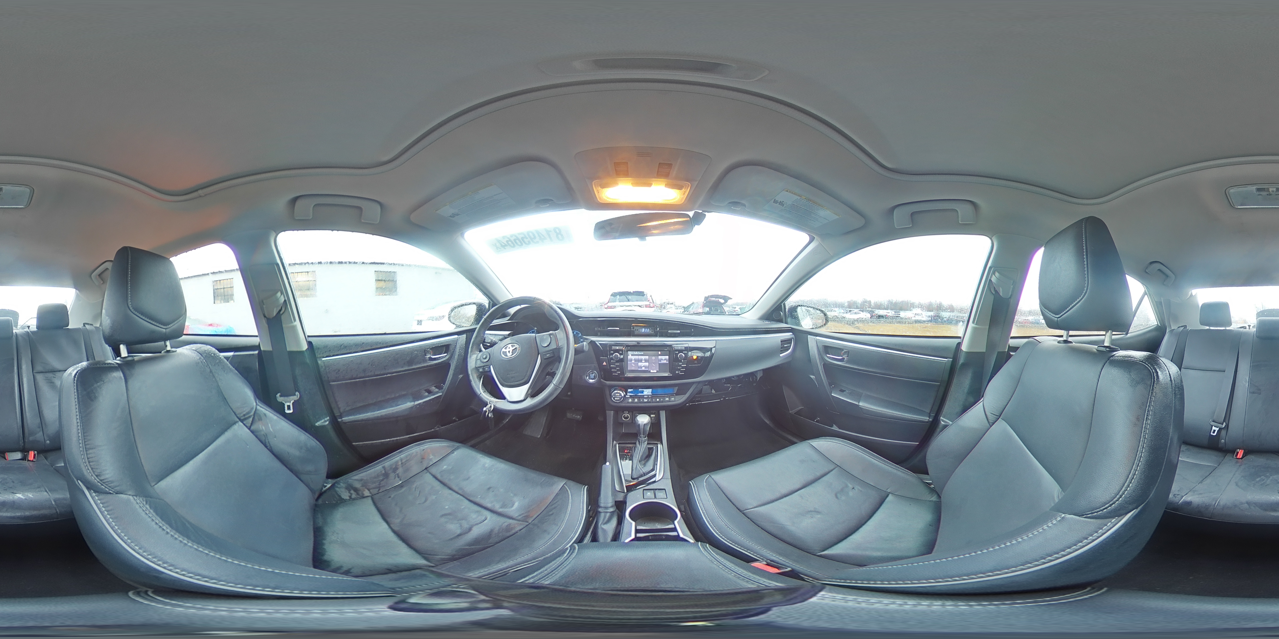 2014 Toyota Corolla VIN 2T1BURHE6EC189428 Copart auction photo, rear end / side damage thumbnail 14