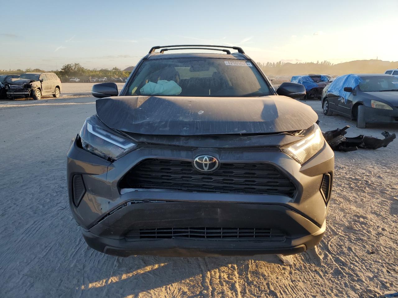 2024 Toyota RAV 4 VIN 2T3W1RFV0RC253585 Copart auction photo, rear end / front end damage thumbnail 5