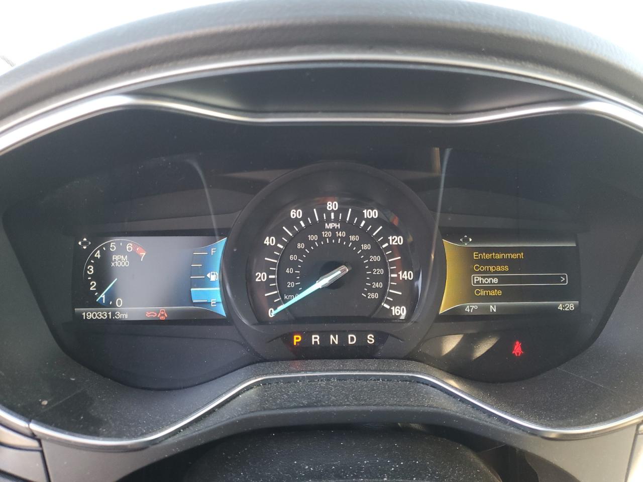 2016 Ford Fusion VIN 3FA6P0H9XGR126729 Copart auction photo, rear end damage thumbnail 9