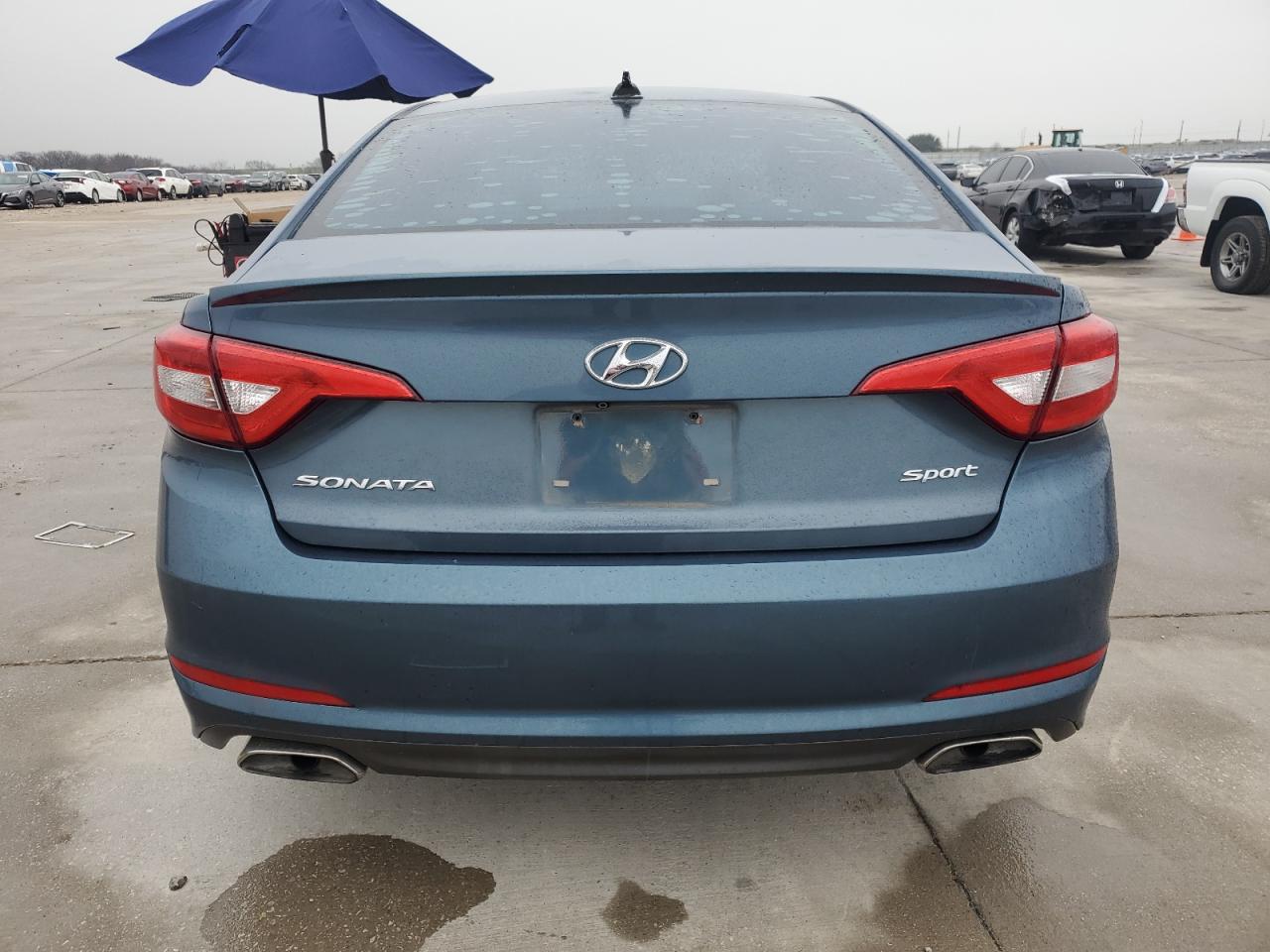 2015 Hyundai Sonata VIN 5NPE34AF6FH107413 Copart auction photo, front end damage thumbnail 6