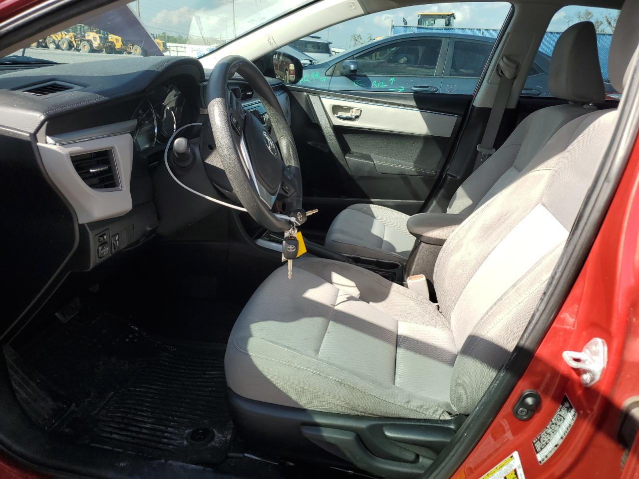2016 Toyota Corolla VIN 5YFBURHE5GP460949 Copart auction photo, front end damage thumbnail 7