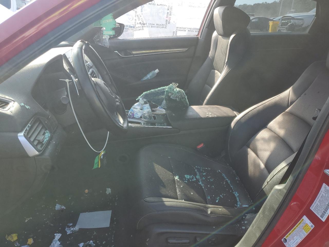 2021 Honda Accord VIN 1HGCV1F38MA026238 Copart auction photo, mechanical / vandalism damage thumbnail 7