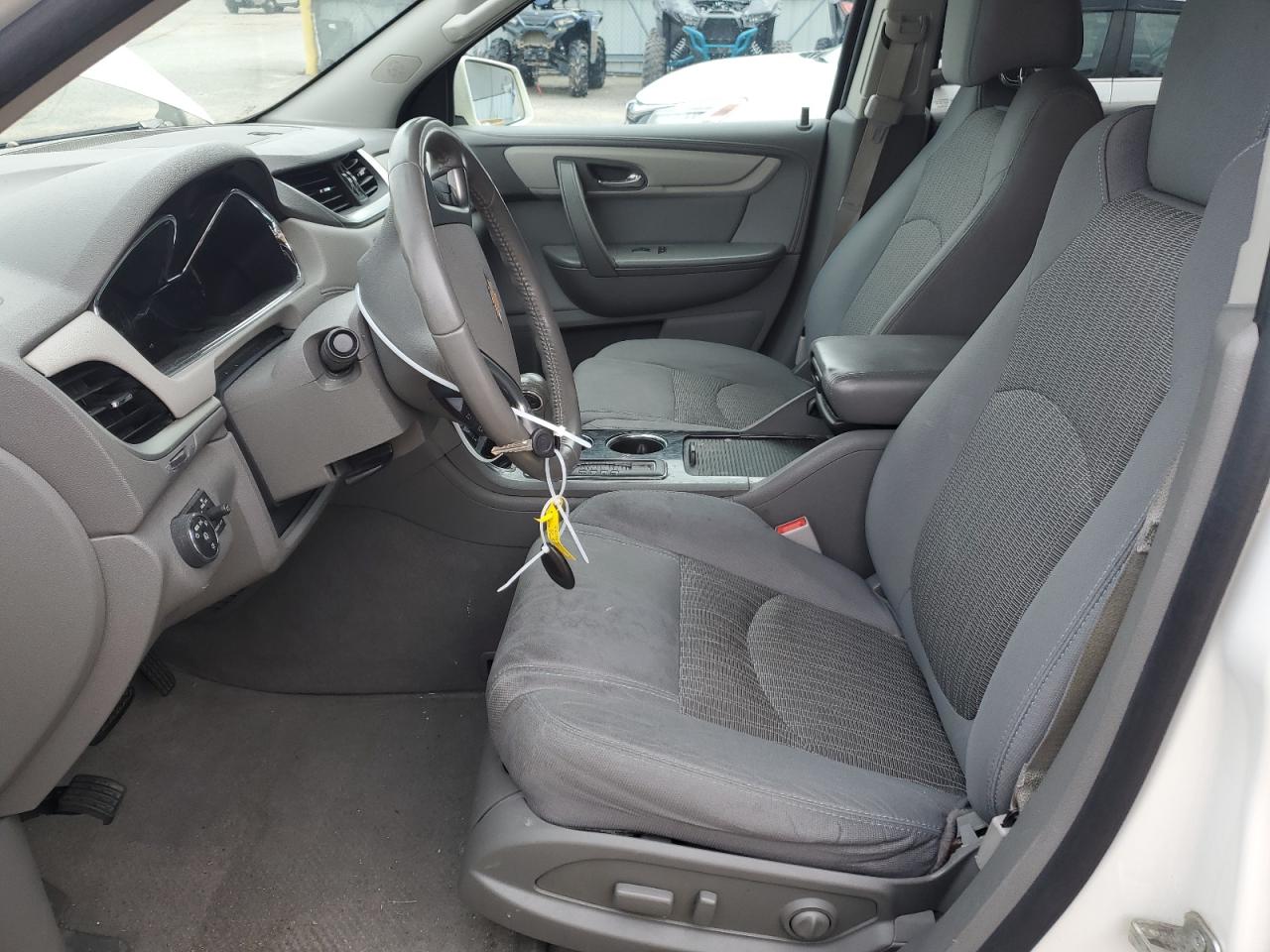 2014 Chevrolet Traverse VIN 1GNKRHKD5EJ258875 Copart auction photo, front end / undercarriage damage thumbnail 7