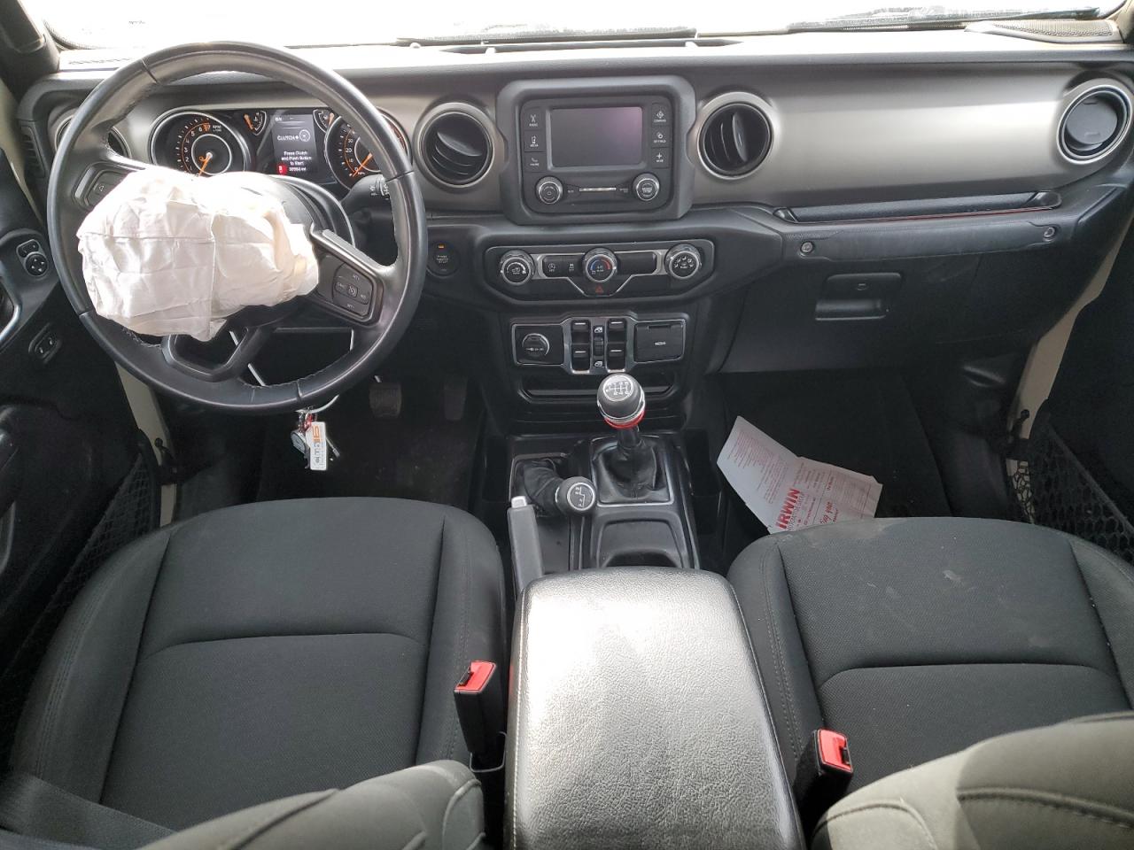 2020 Jeep Gladiator VIN 1C6HJTAG5LL201545 Copart auction photo, rear end / side damage thumbnail 8