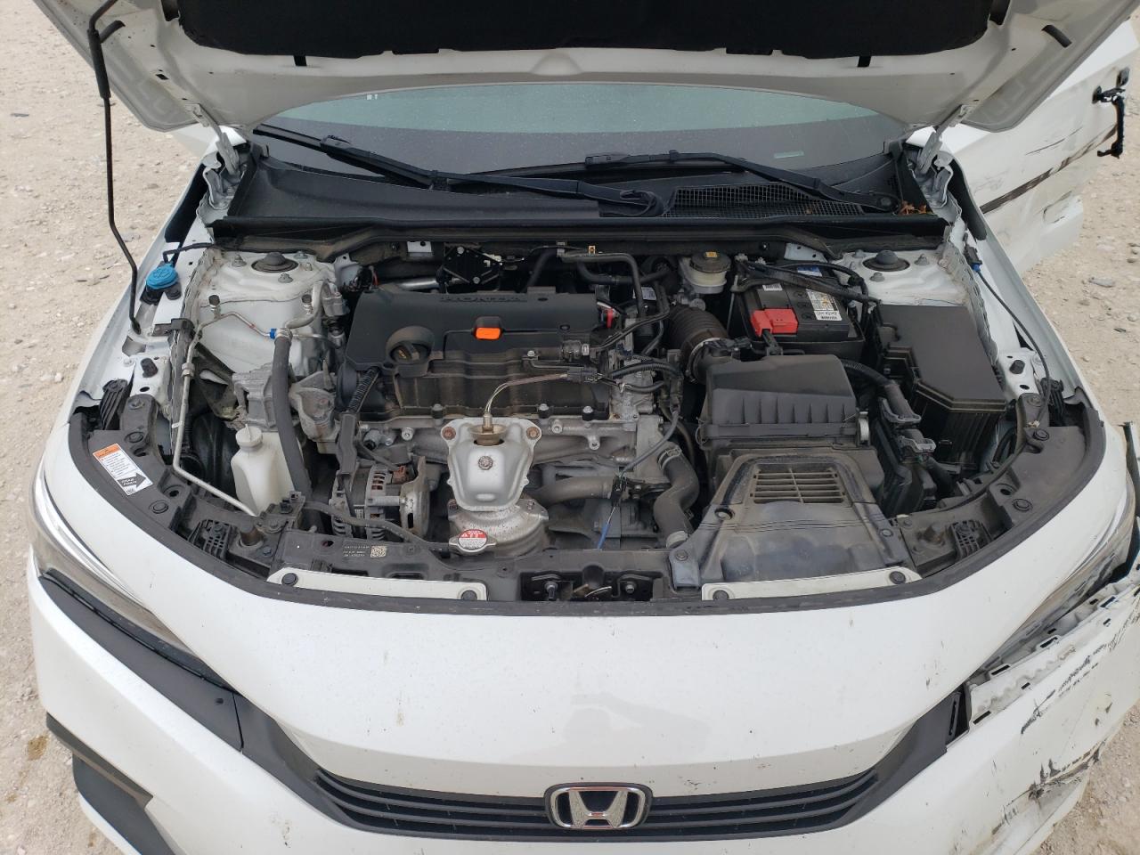 2022 Honda Civic VIN 2HGFE2F51NH544733 Copart auction photo, all over damage thumbnail 11