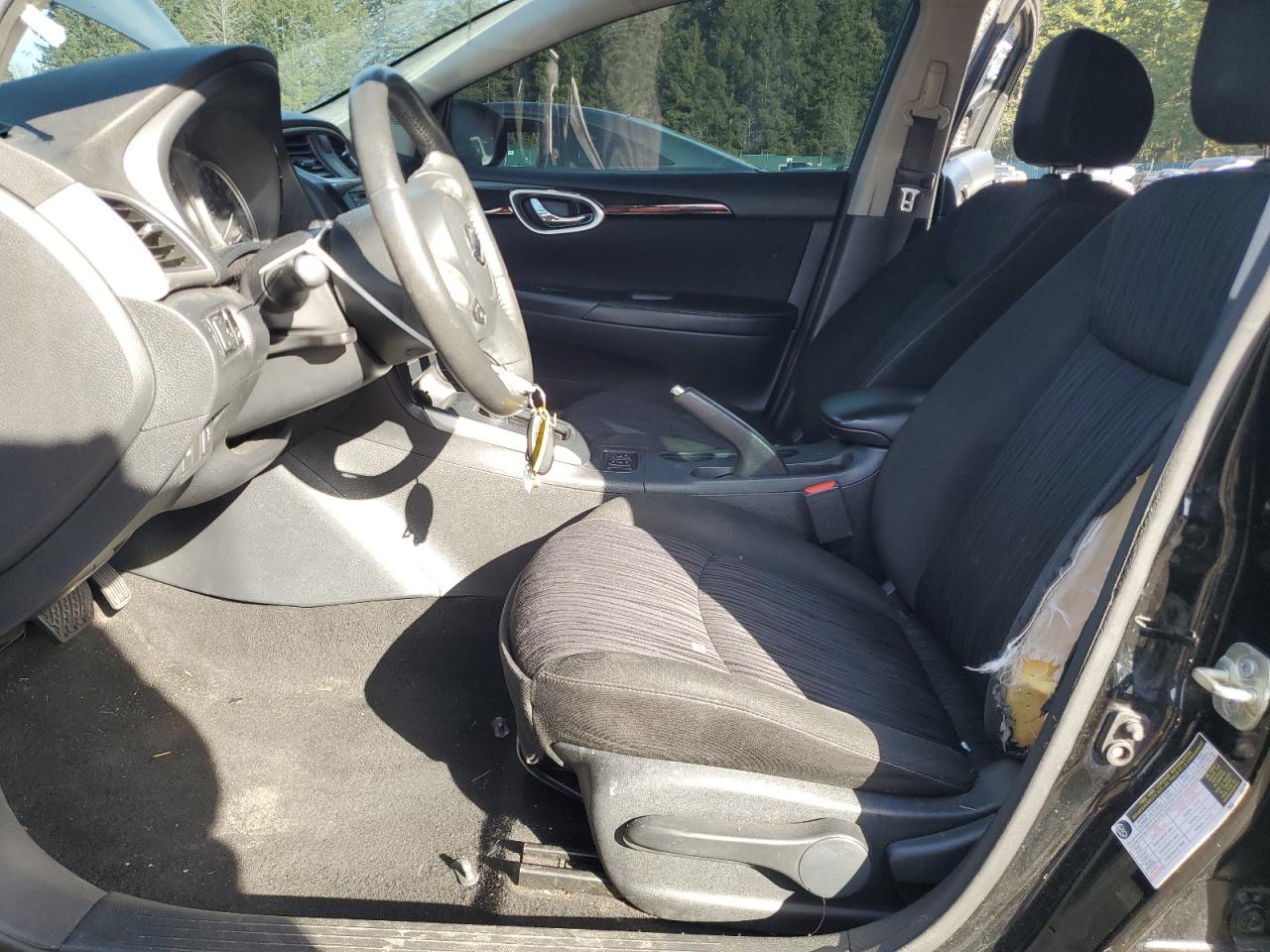 2019 Nissan Sentra VIN 3N1AB7AP7KY316512 Copart auction photo, side damage thumbnail 7