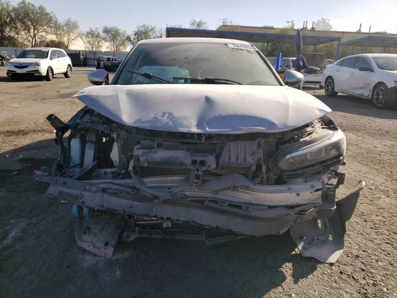 2022 Honda Civic VIN 2HGFE2F27NH509412 Copart auction photo, front end damage thumbnail 5