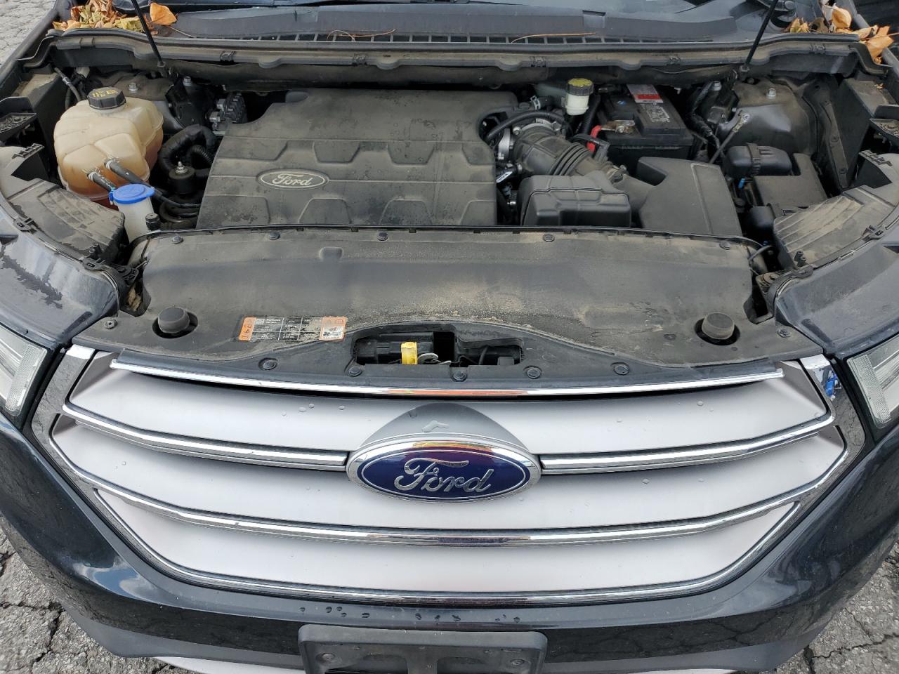 2015 Ford Edge VIN 2FMTK3K89FBC39979 Copart auction photo, rear end damage thumbnail 12