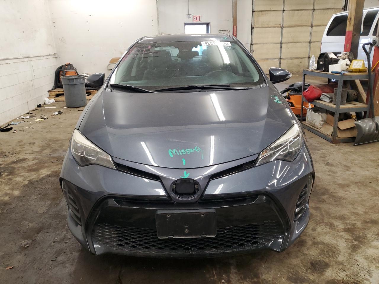 2017 Toyota Corolla VIN 2T1BURHE5HC754045 Copart auction photo, rear end damage thumbnail 5