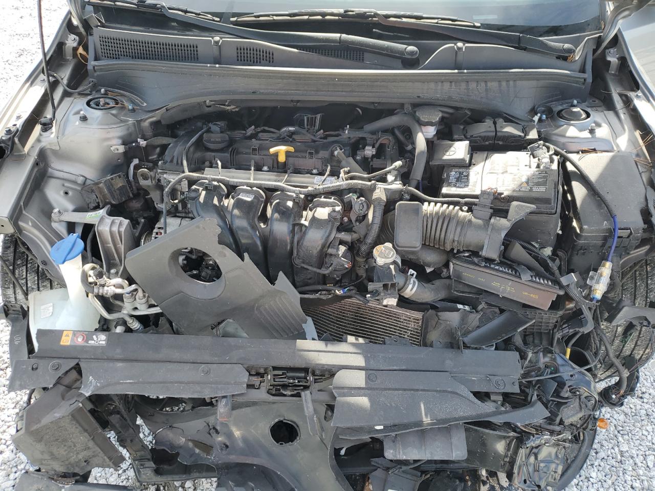 2022 KIA Forte VIN 3KPF24AD1NE418286 Copart auction photo, front end / mechanical damage thumbnail 11