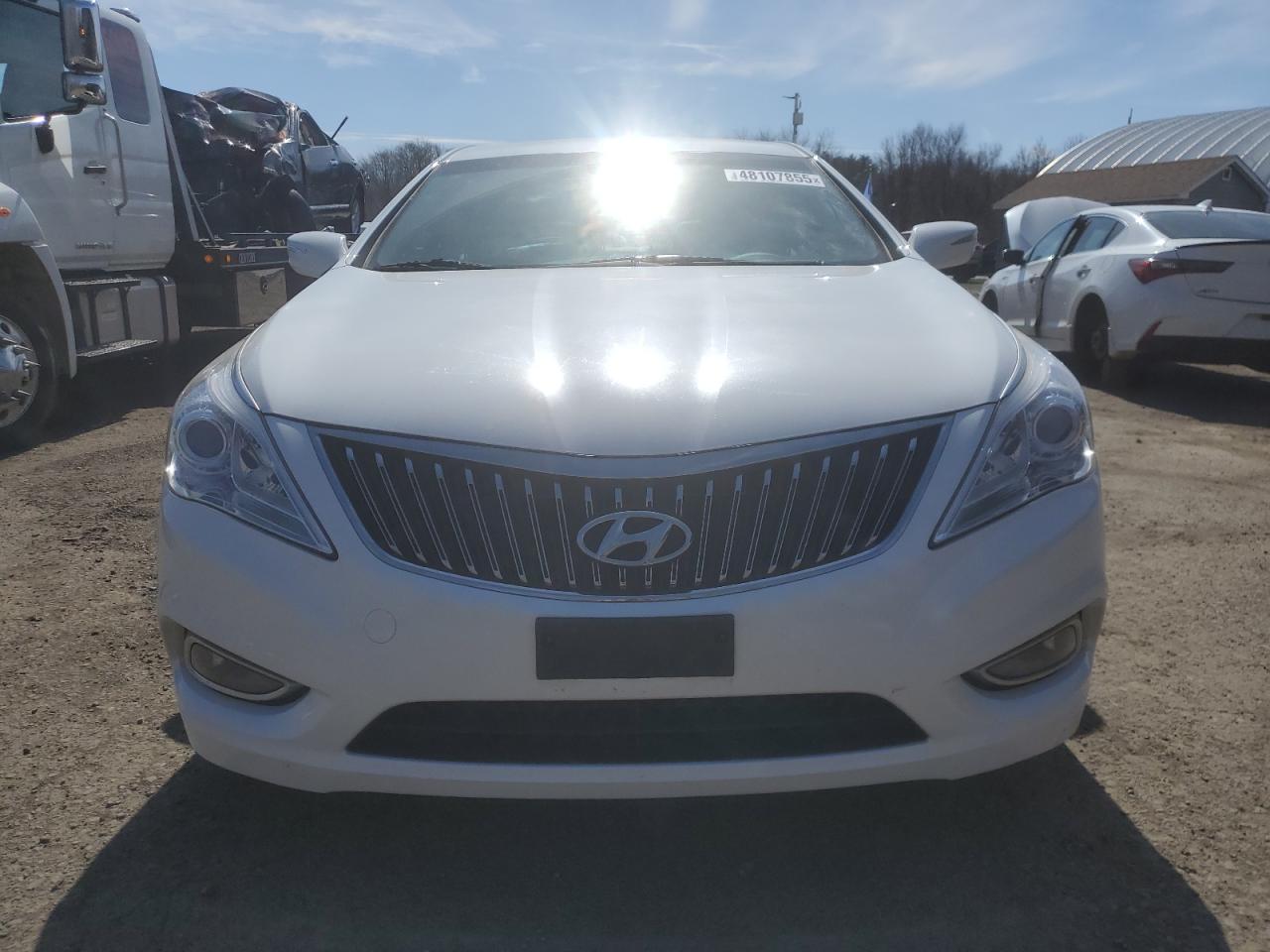 2013 Hyundai Azera VIN KMHFG4JG2DA250554 Copart auction photo, side / minor dent/scratches damage thumbnail 5