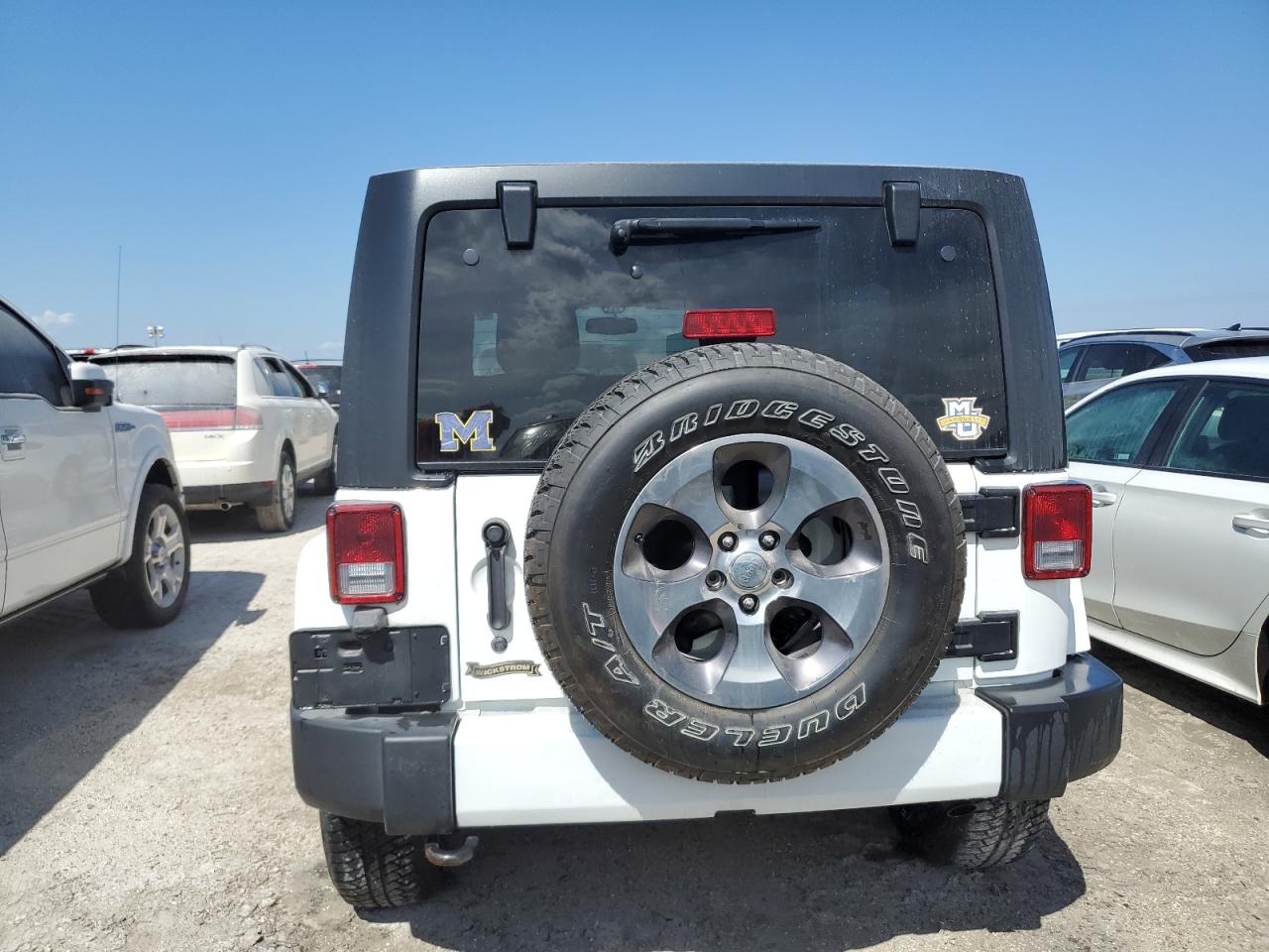 2016 Jeep Wrangler VIN 1C4HJWEG5GL318858 Copart auction photo, water/flood damage thumbnail 6