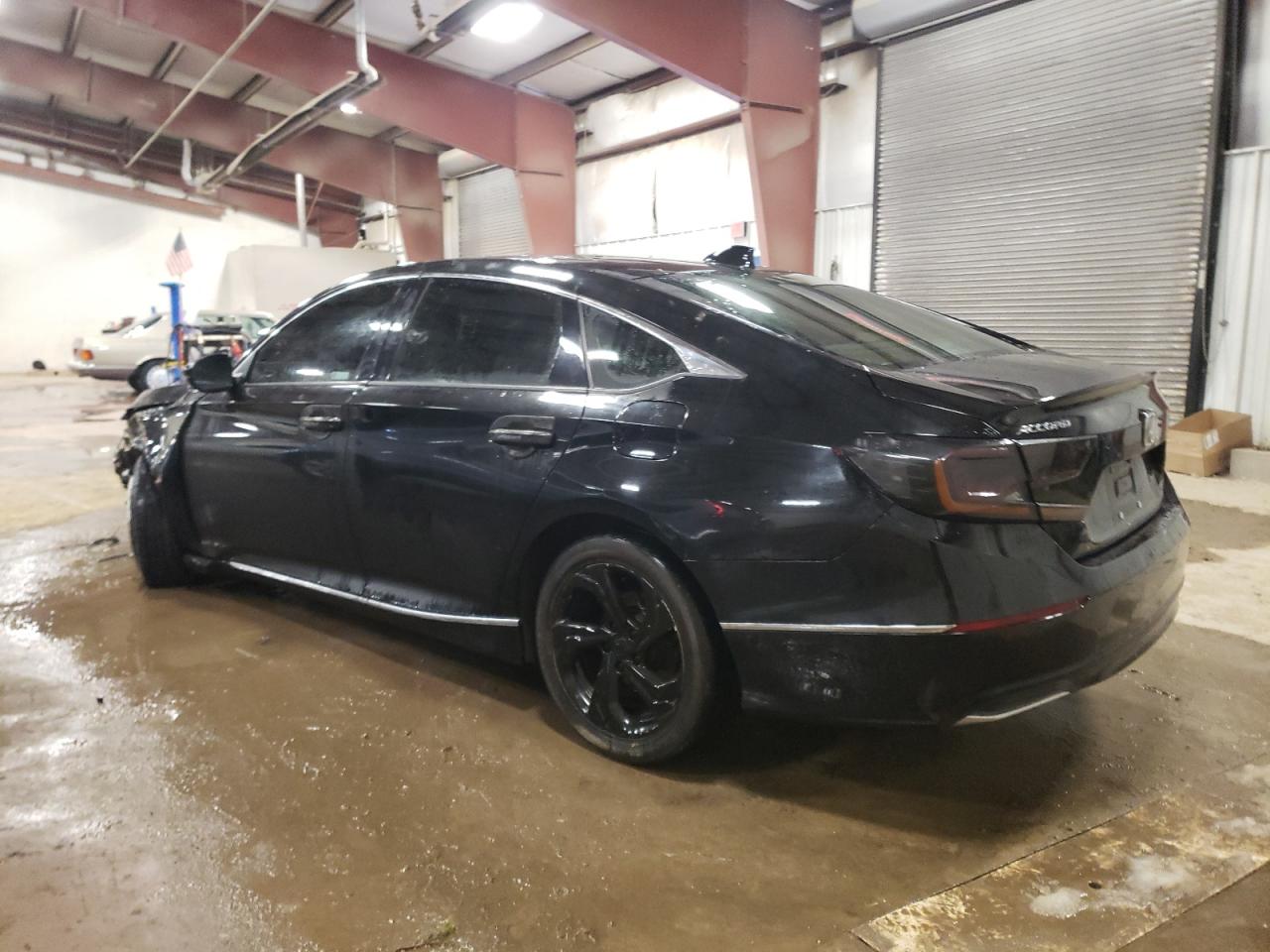 2018 Honda Accord VIN 1HGCV1F56JA220540 Copart auction photo, side / front end damage thumbnail 2