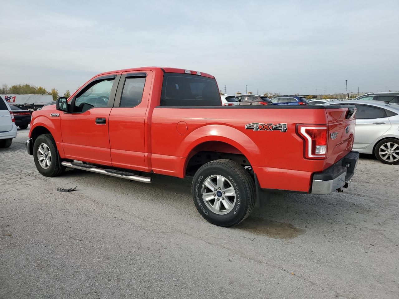 2017 Ford F-150 VIN 1FTFX1EF4HKD03257 Copart auction photo, front end / minor dent/scratches damage thumbnail 2