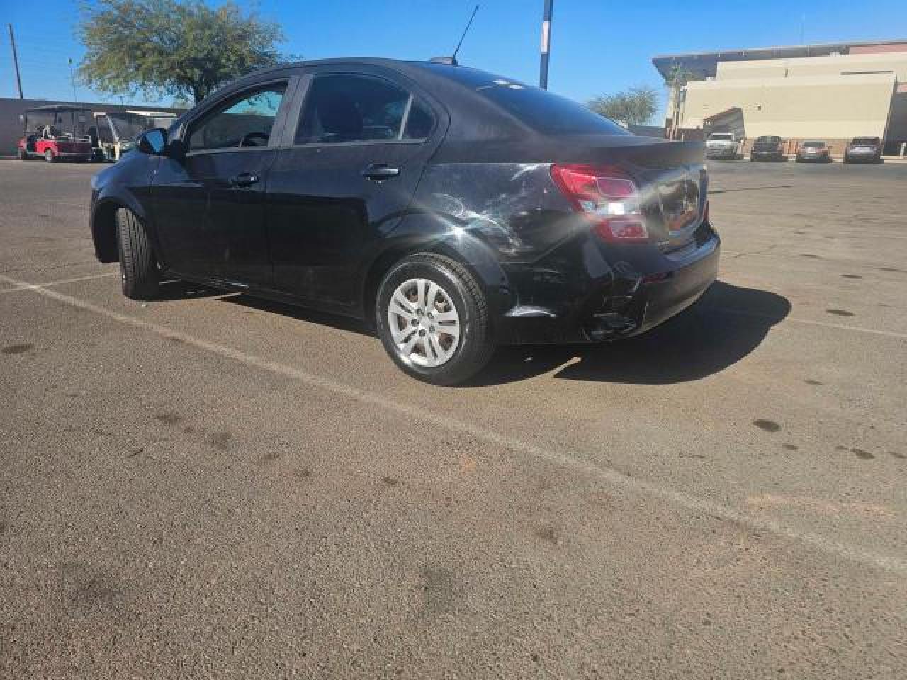 2017 Chevrolet Sonic VIN 1G1JB5SH0H4147317 Copart auction photo, normal wear / minor dent/scratches damage thumbnail 3