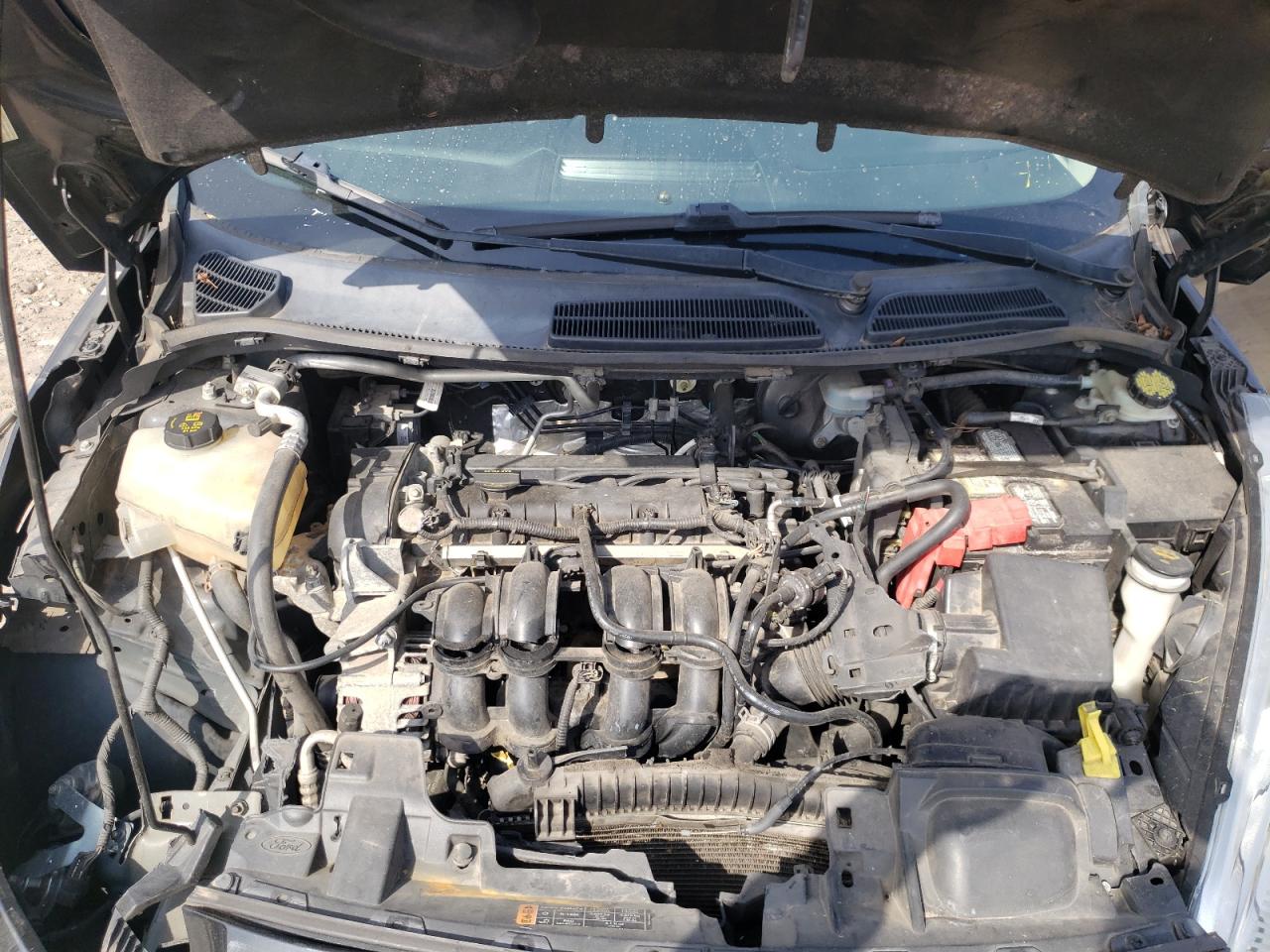 2014 Ford Fiesta VIN 3FADP4FJ9EM217965 Copart auction photo, front end damage thumbnail 11