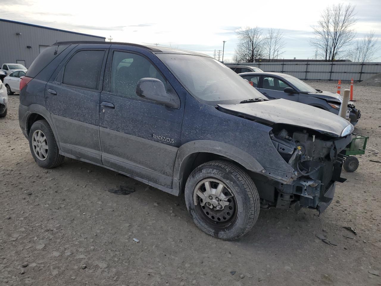 2002 Buick Rendezvous VIN 3G5DA03E52S578703 Copart auction photo, front end damage thumbnail 4