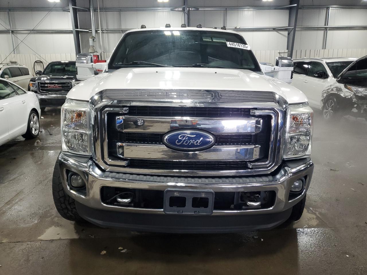 2011 Ford F350 VIN 1FT8W3BT4BEB78428 Copart auction photo, side damage thumbnail 5