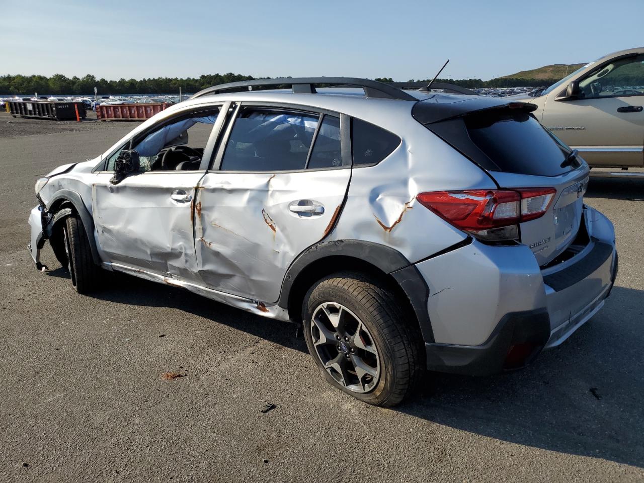 2019 Subaru XV VIN JF2GTABC9KH229916 Copart auction photo, rollover damage thumbnail 2