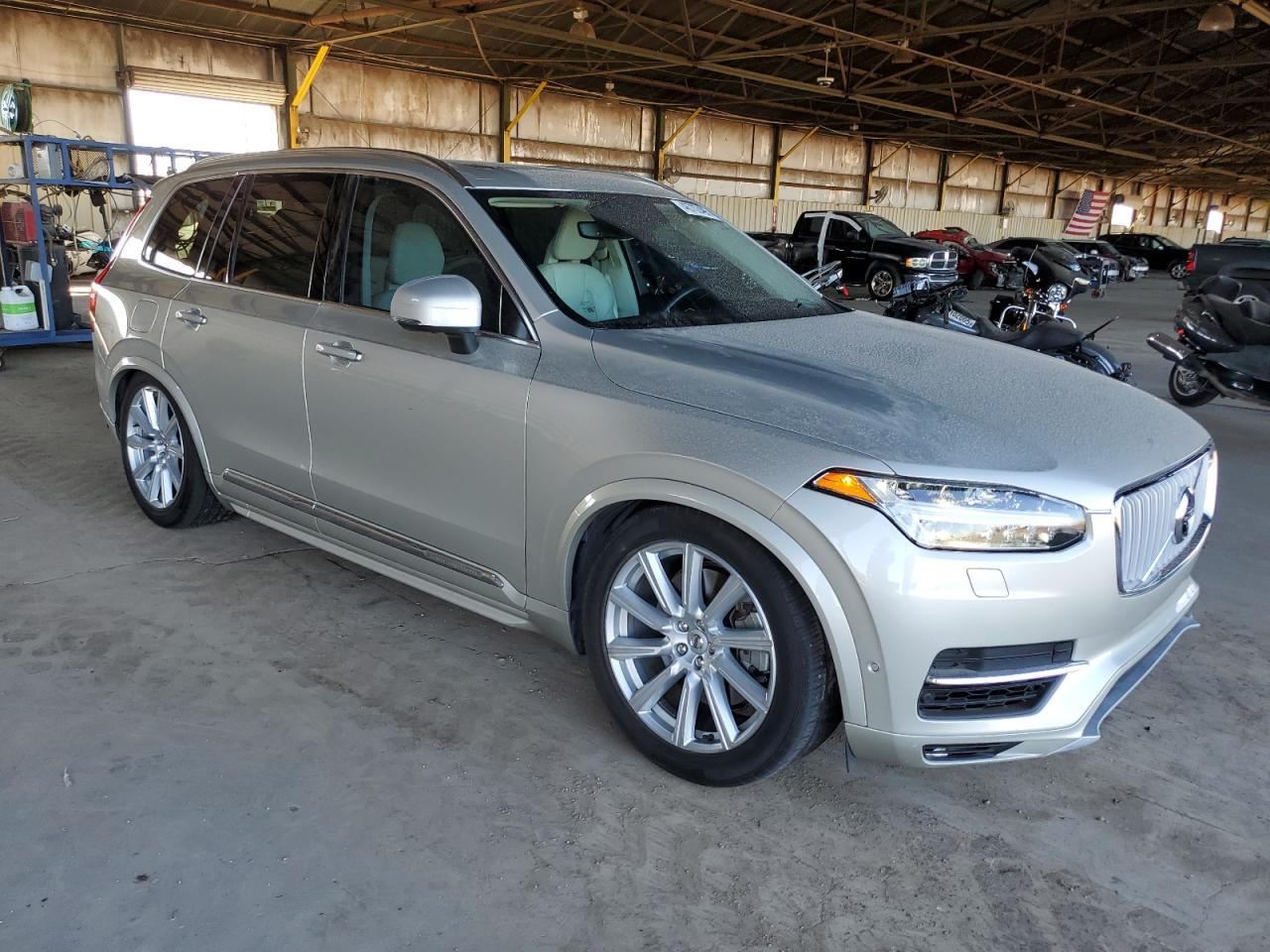 2018 Volvo XC90 VIN YV4BR0PL8J1385444 Copart auction photo, rear end damage thumbnail 4