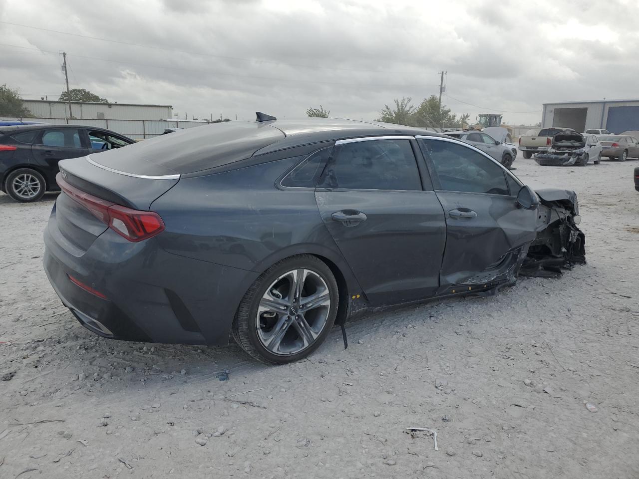 2024 KIA K5 VIN 5XXG34J26RG261366 Copart auction photo, front end / side damage thumbnail 3