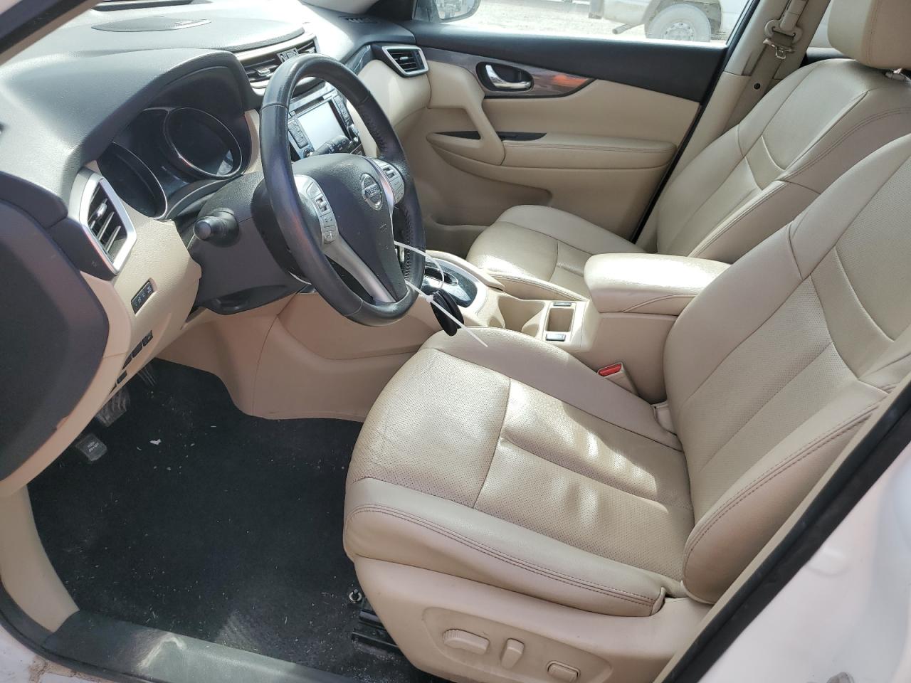 2016 Nissan Rogue VIN 5N1AT2MV4GC892450 Copart auction photo, front end damage thumbnail 7